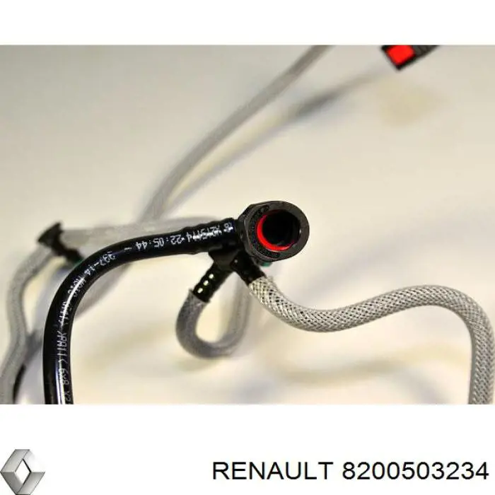Трубка паливна, зворотня від форсунок Renault (RVI) 1752000Q1G ціна, від 88.52 USD