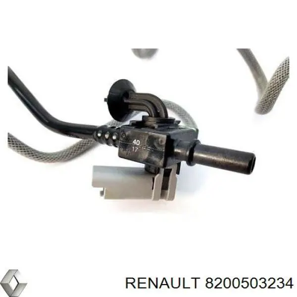 Трубка паливна, зворотня від форсунок 8200503234 Renault (RVI)
