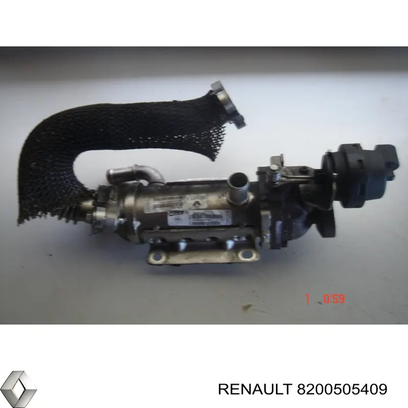 Радіатор системи EGR рециркуляції вихлопних газів 8200505409 Renault (RVI)