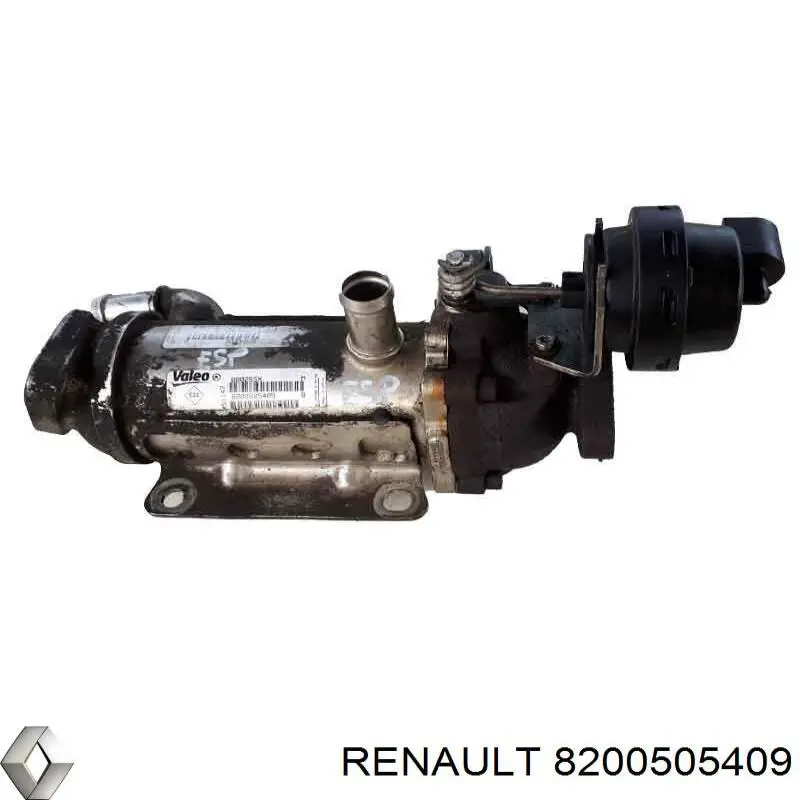 8200505409 Renault (RVI) радіатор системи рециркуляції ог