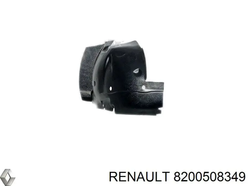 Підкрилок переднього крила, лівий передній Renault (RVI) 8200508349 ціна, від 18.85 USD
