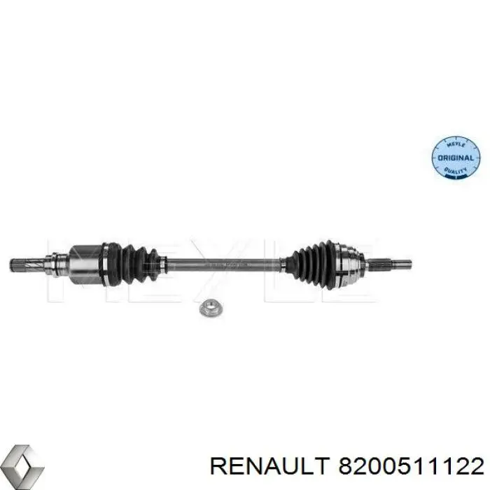 Привід передній лівий Renault (RVI) 8200511122 ціна, від 65.19 USD