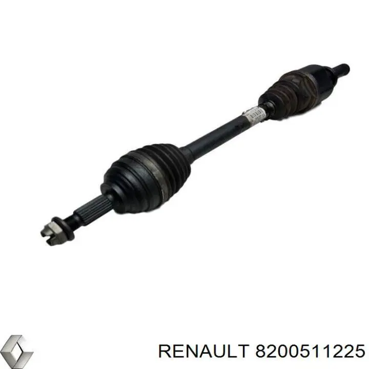 Піввісь передня, права Renault (RVI) 8200511225 ціна, від 89.66 USD