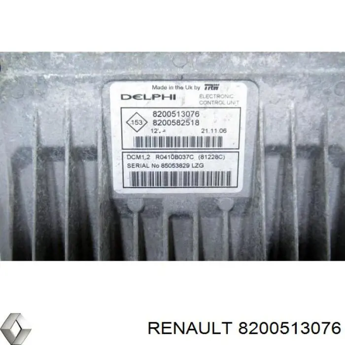 Купити 8200513076 Renault (RVI) Модуль управління (ЕБУ) упорскування палива