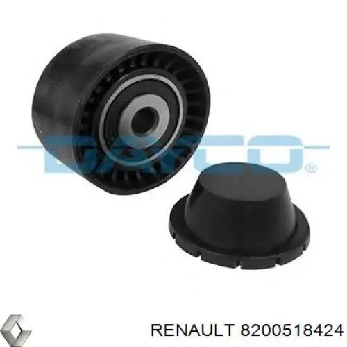 Натяжний ролик Renault (RVI) 8200518424 ціна, від 12.18 USD
