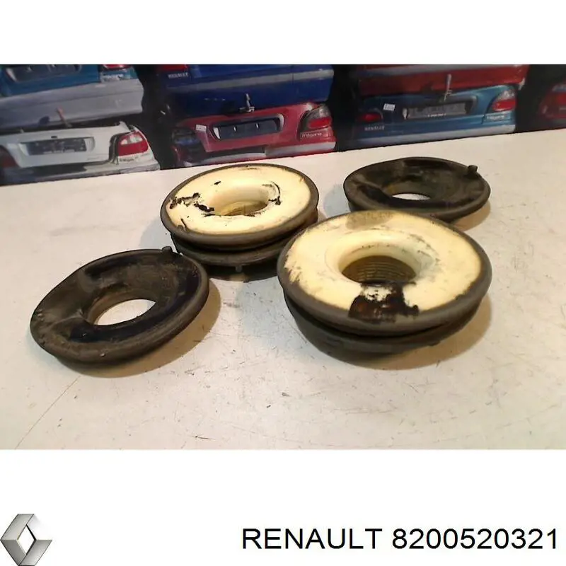 Проставка (гумове кільце) пружини задньої, нижня Renault (RVI) 8200520321 ціна, від 36.59 USD