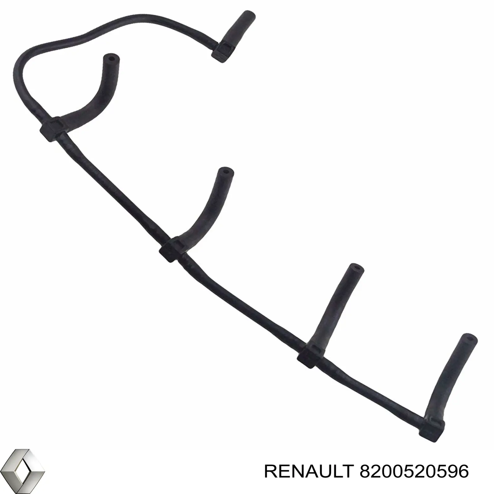 8200520596 Renault (RVI) трубка паливна, зворотня від форсунок