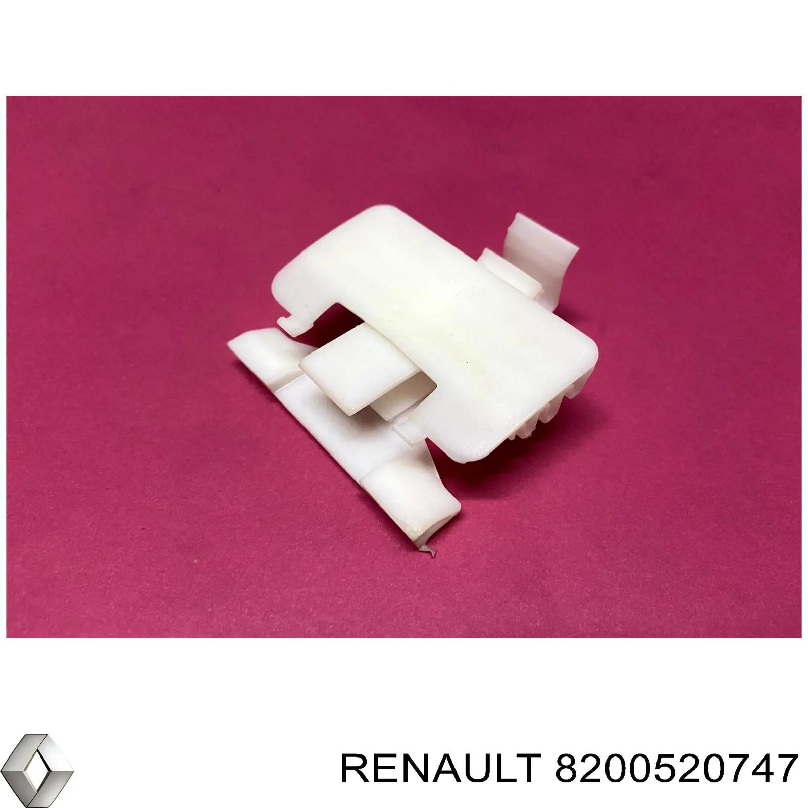 Пістон (кліп) обшивки стійки кузова Renault Laguna 3 (KT0) (Рено Лагуна)