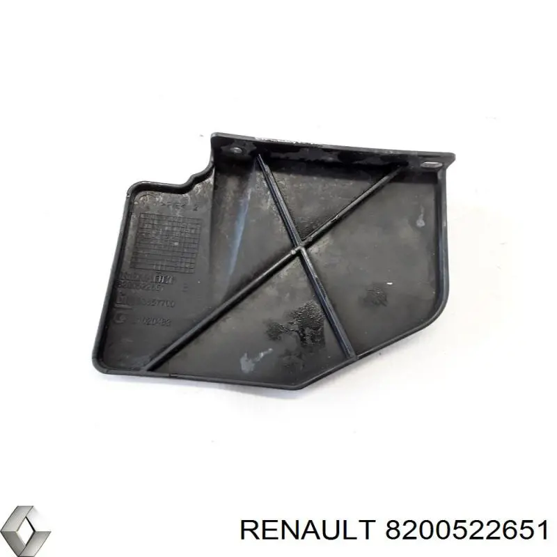 Купити 8200522651 Renault (RVI) Повітропровід (дефлектор) радіатора, лівий