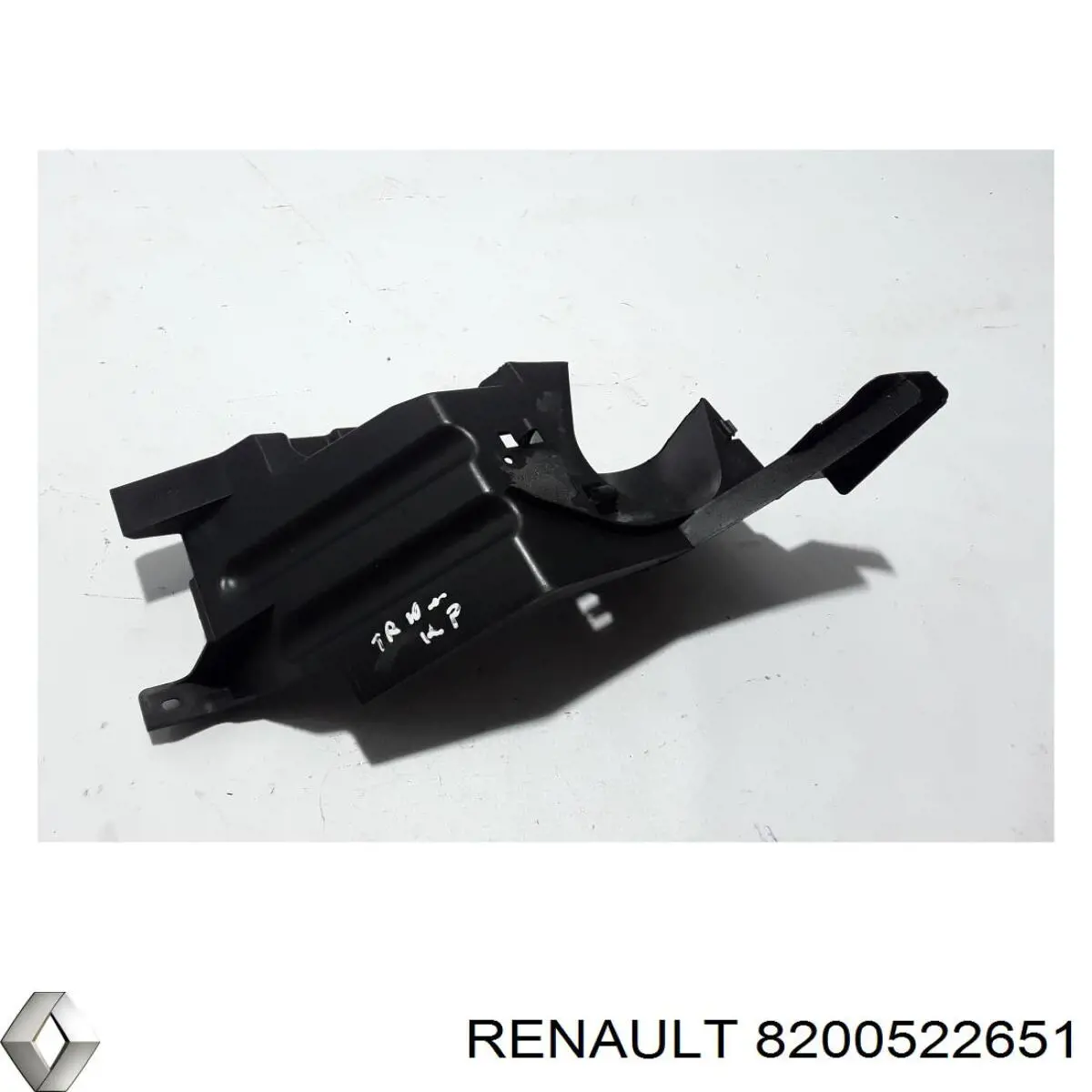Повітропровід (дефлектор) радіатора, лівий Renault (RVI) 8200522651 ціна, від 3.80 USD