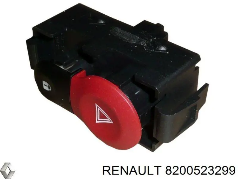 8200523299 Renault (RVI) кнопка включення аварійного сигналу