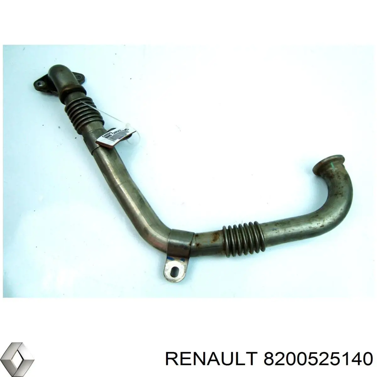 Патрубок радіатора системи рециркуляції ОГ Renault (RVI) 8200525140 ціна, від 7.05 USD