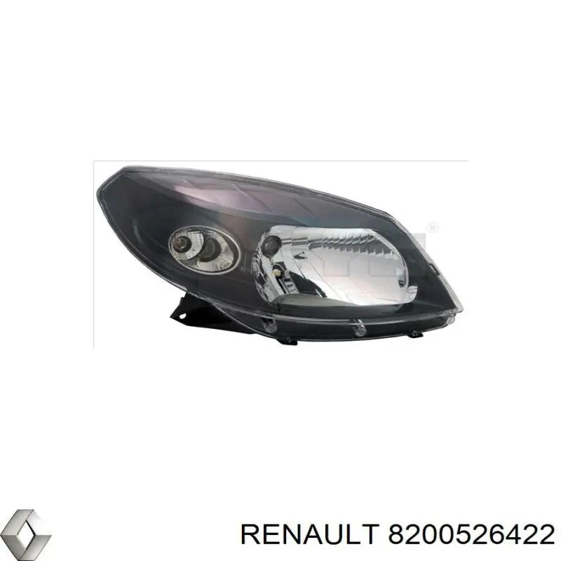 8200526422 Renault (RVI) Основна фара - вставка