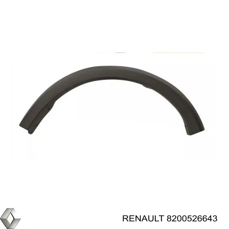 Молдинг передньої арки колеса, правий Renault (RVI) 8200526643 ціна, від 31.70 USD