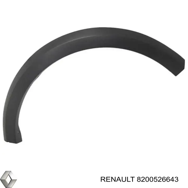 8200526643 Renault (RVI) Молдинг арки крила переднього, правий