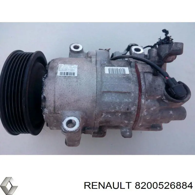Компресор системи кондиціювання Renault (RVI) 8200526884 ціна, від 132.47 USD