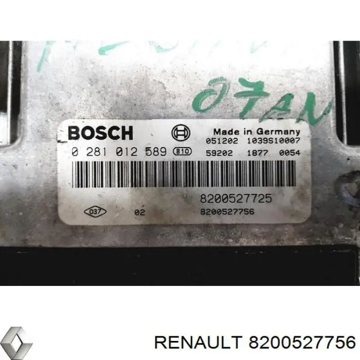  Renault (RVI) 0281012589 ціна, від 68.11 USD