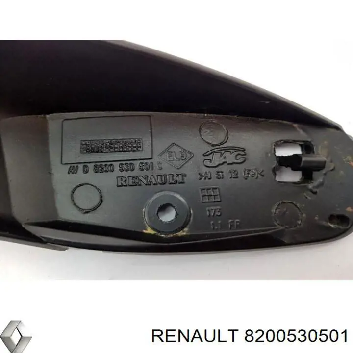 Рейлінг даху правий Renault Kangoo 2 (KW01) (Рено Канго)