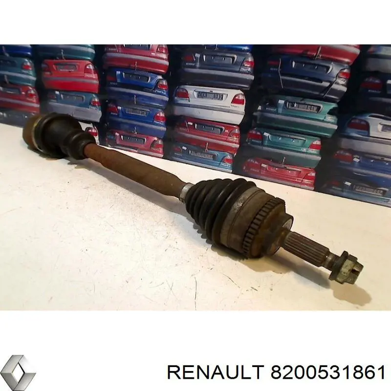 Привід передній лівий Renault (RVI) 8200531861 ціна, від 82.75 USD