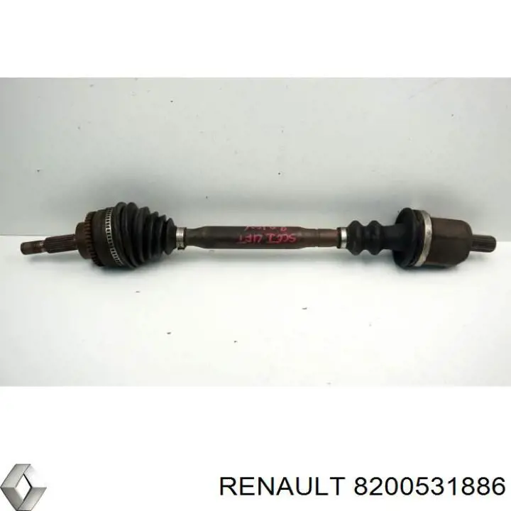 Привід передній лівий Renault (RVI) 7711135213 ціна, від 82.75 USD