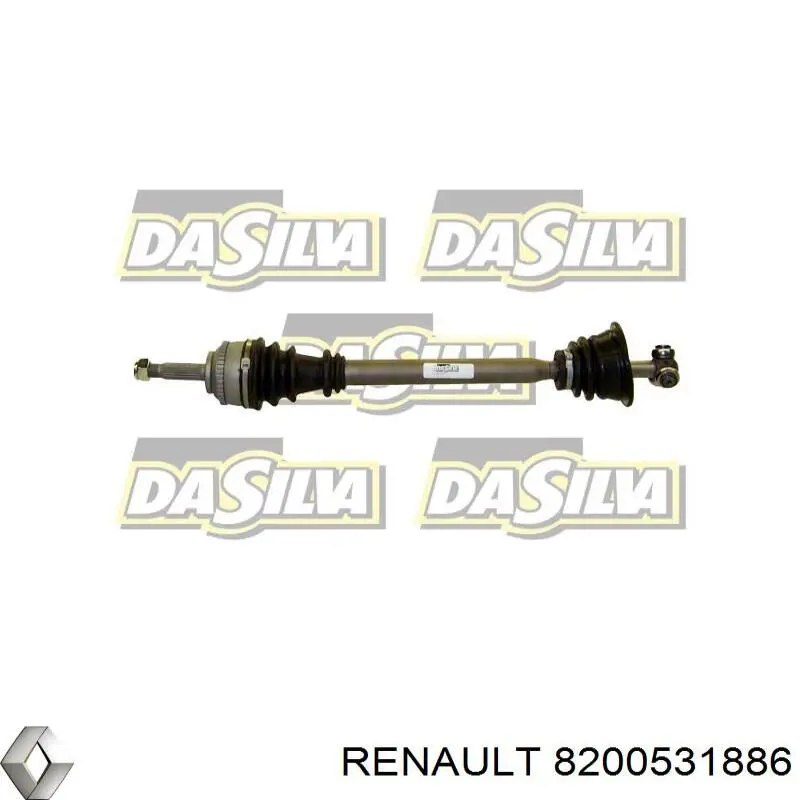 Купити 8200531886 Renault (RVI) Ліва піввісь