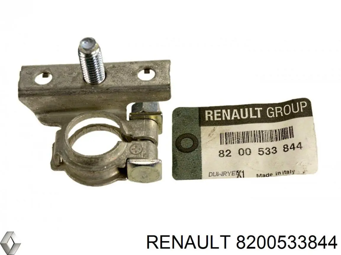 Клема акумулятора (АКБ) Renault (RVI) 8200533844 ціна, від 3.80 USD