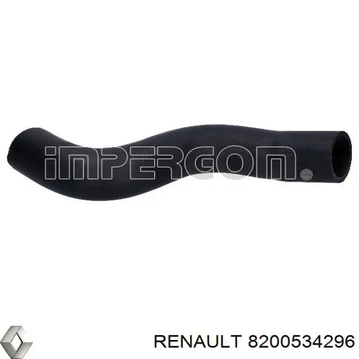 Шланг/патрубок интеркуллера Renault (RVI) 8200534296 ціна, від 12.66 USD