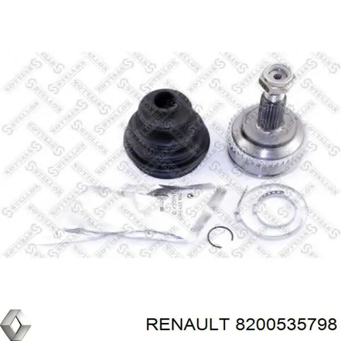 Привід передній лівий Renault (RVI) 8200535798 ціна, від 59.54 USD