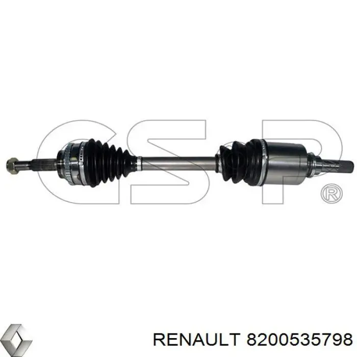 8200535798 Renault (RVI) Привід лівий
