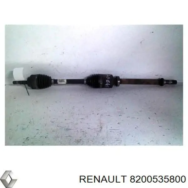 Піввісь передня, права Renault (RVI) 8200535800 ціна, від 108.76 USD