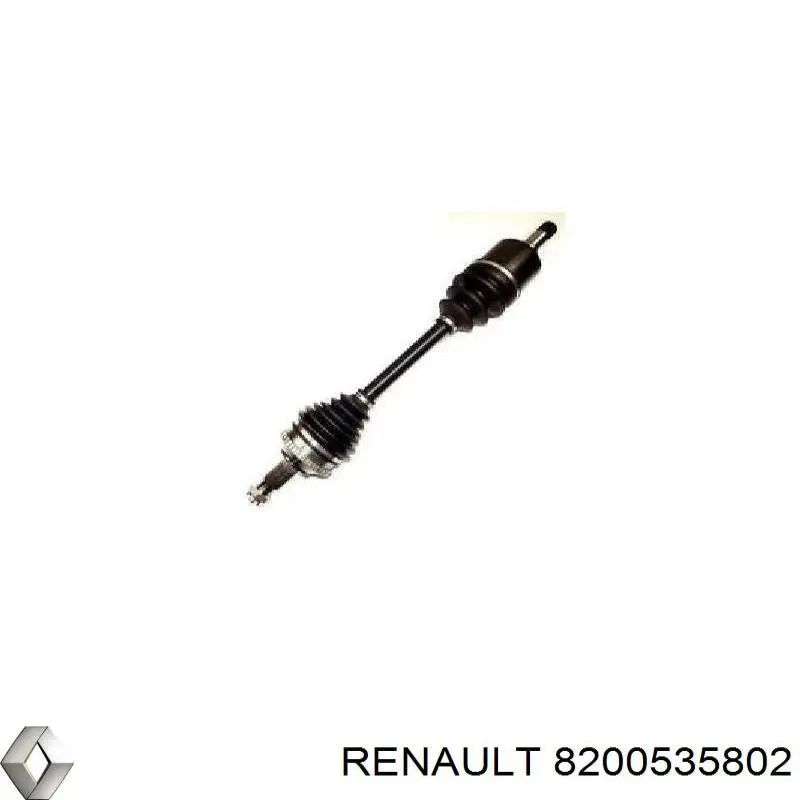 8200535802 Renault (RVI) піввісь (привід передня, права)