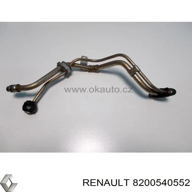 Трубка/шланг подачі масла до турбіни Renault (RVI) 8200540552 ціна, від 34.24 USD