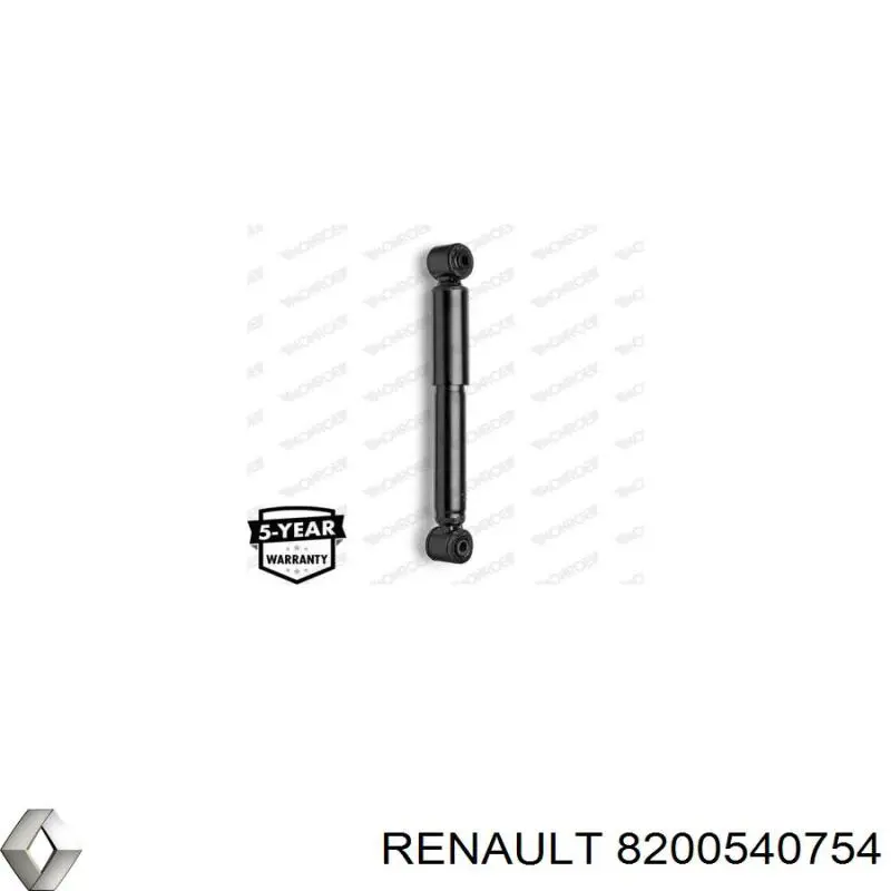 Купити 8200540754 Renault (RVI) Стійка амортизатора задня