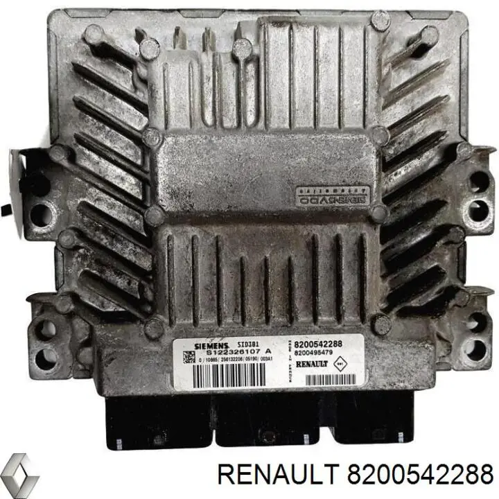 Електронний блок керування двигуном 8200542288 Renault (RVI)