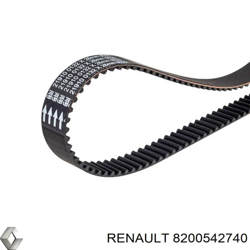8200542740 Renault (RVI) ремінь грм