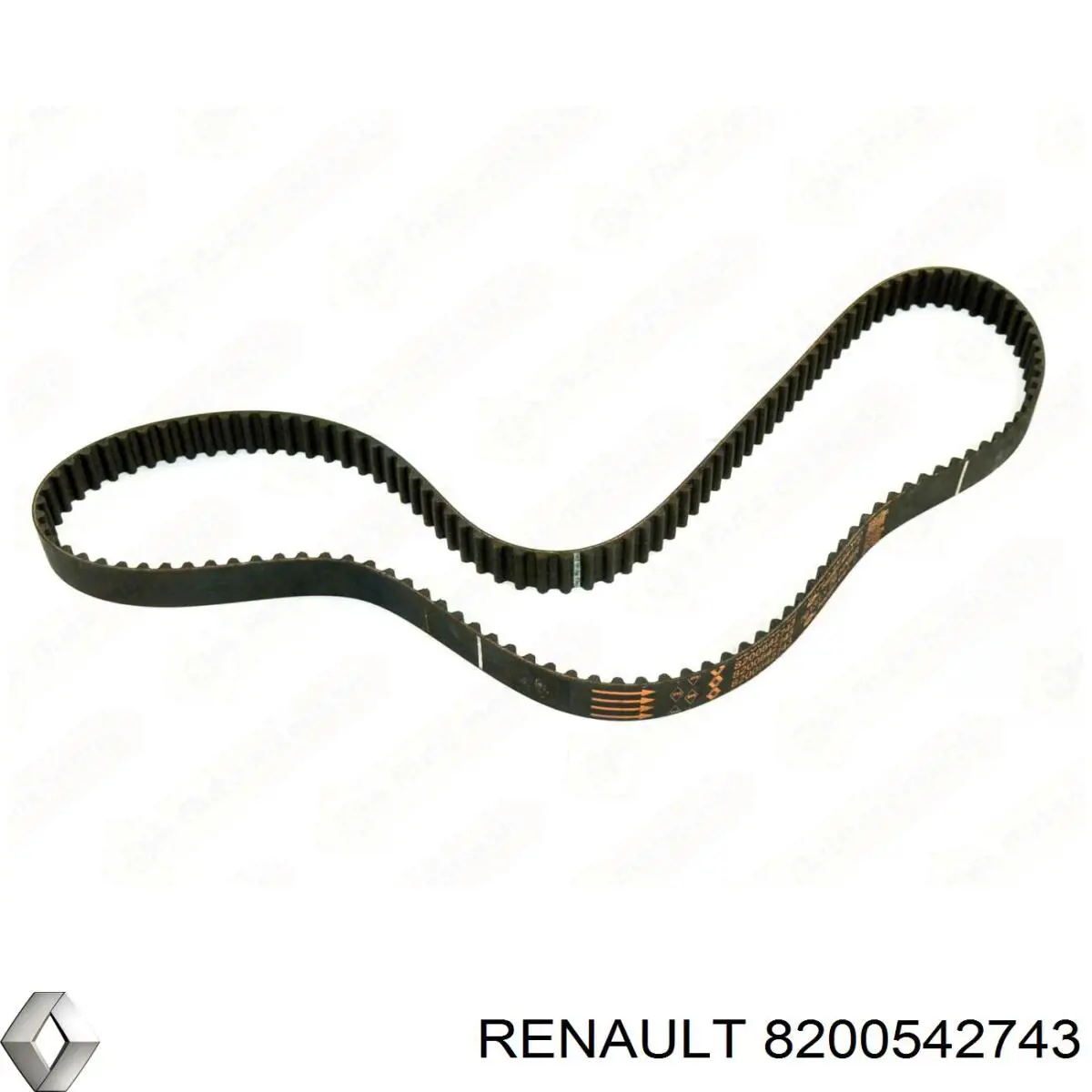 ГРМ ремінь Renault (RVI) 8200087378