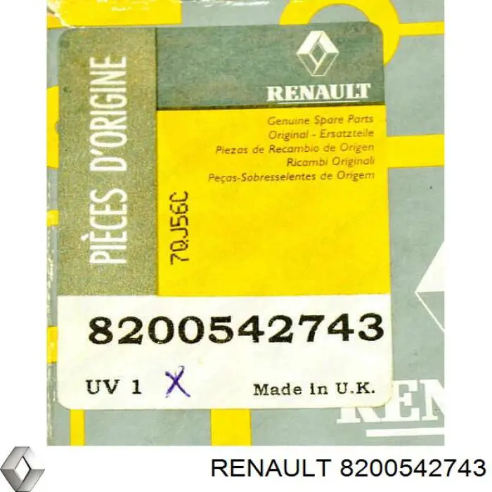 8200087378 Renault (RVI) Ремінь двигуна