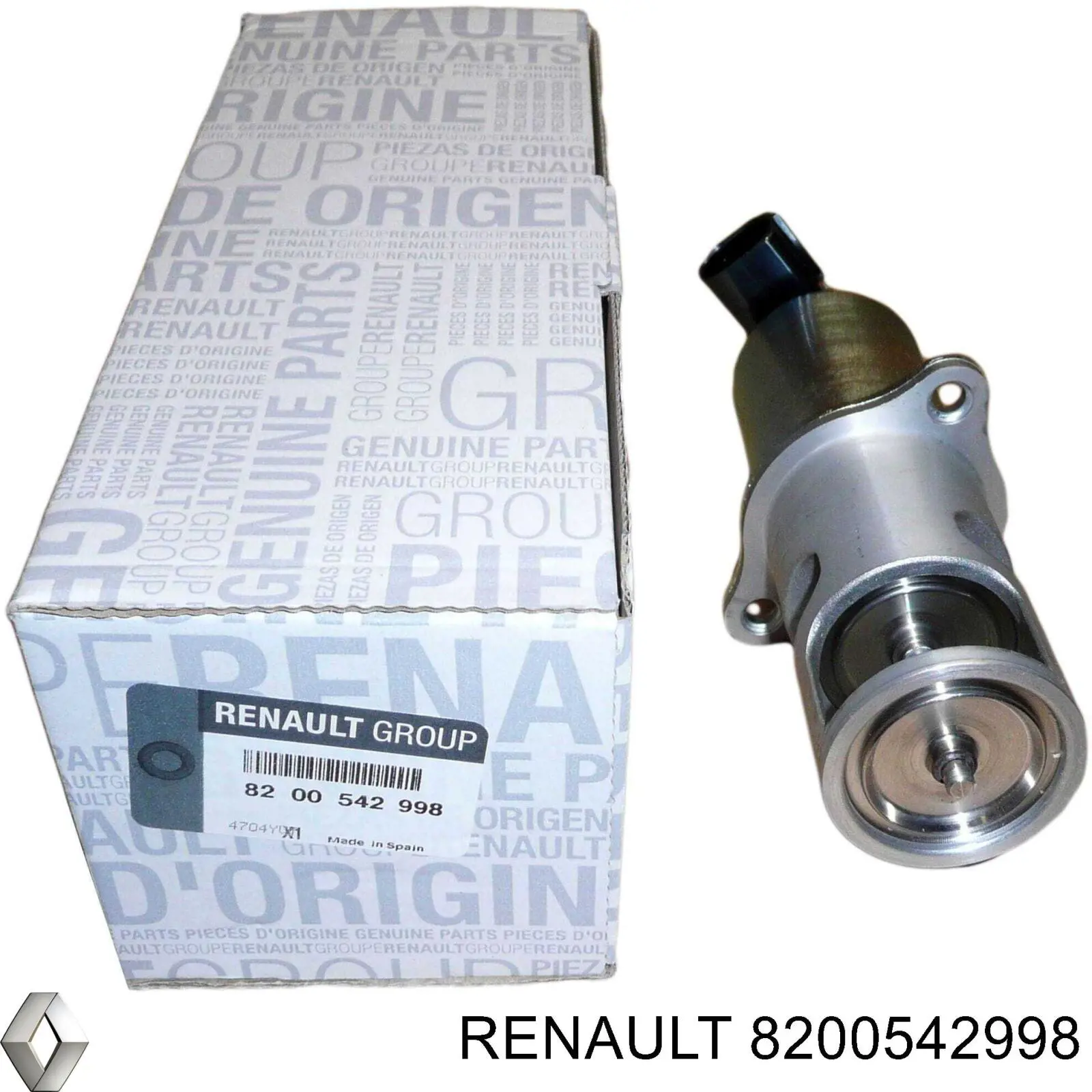 8200542998 Renault (RVI) клапан egr, рециркуляції газів