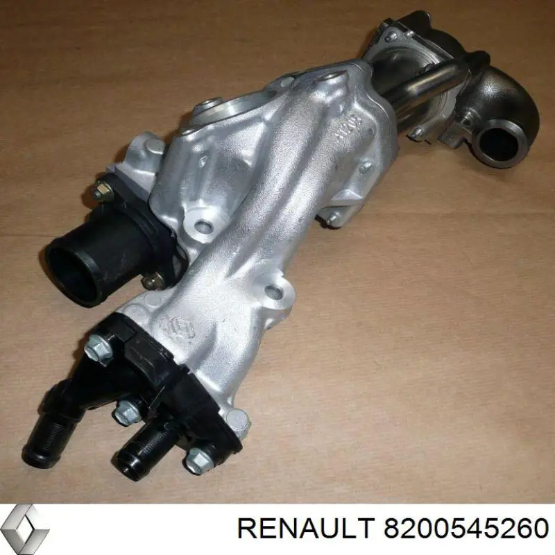 8200545260 Renault (RVI) радіатор системи рециркуляції ог