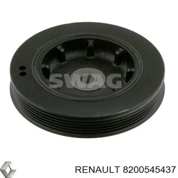 Купити 8200545437 Renault (RVI) Шків колінчастого вала