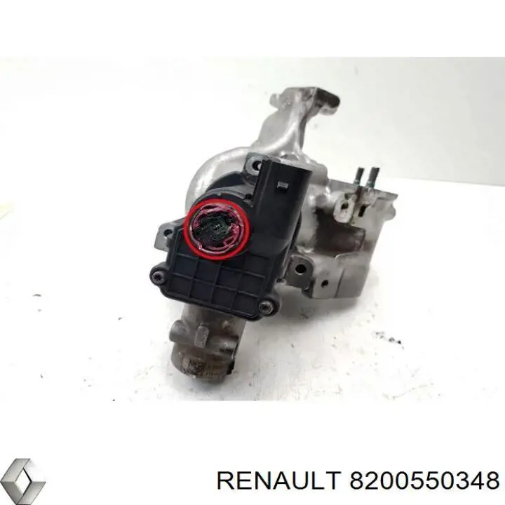 8200550348 Renault (RVI) клапан egr, рециркуляції газів