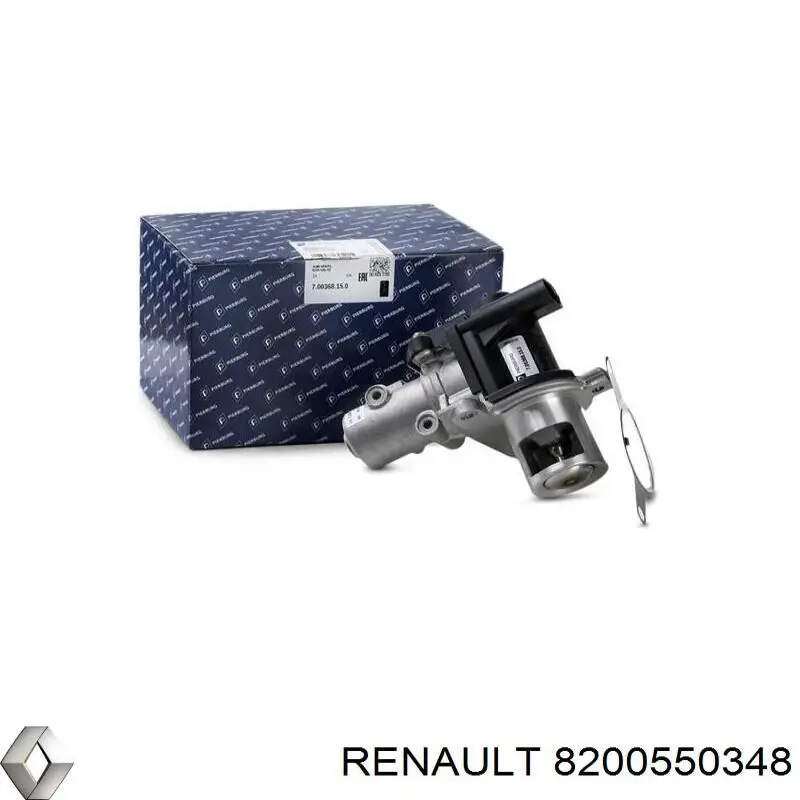 Клапан EGR Renault (RVI) 8200550348 ціна, від 25.34 USD