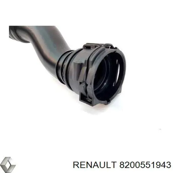 Шланг/патрубок интеркуллера 8200551943 Renault (RVI)