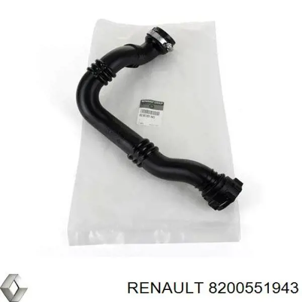 8200551943 Renault (RVI) шланг/патрубок інтеркулера, правий