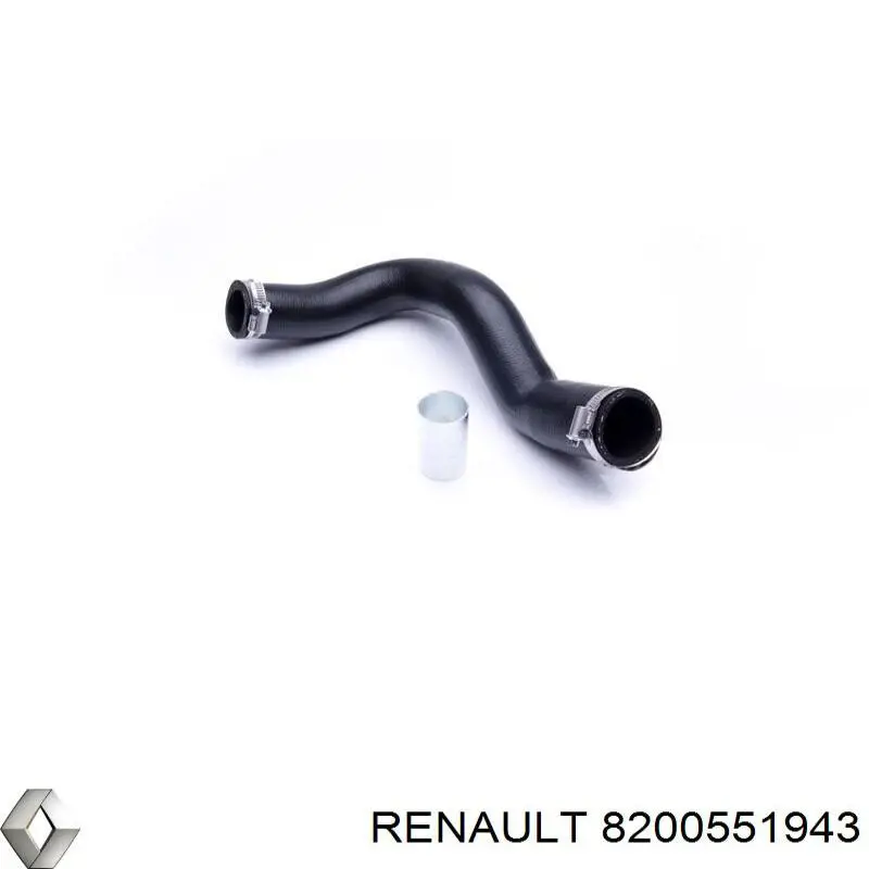 Шланг/патрубок інтеркуллера Renault (RVI) 8200551943