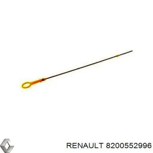 Щуп-індикатор рівня масла в двигуні Renault (RVI) 8200552996 ціна, від 4.54 USD