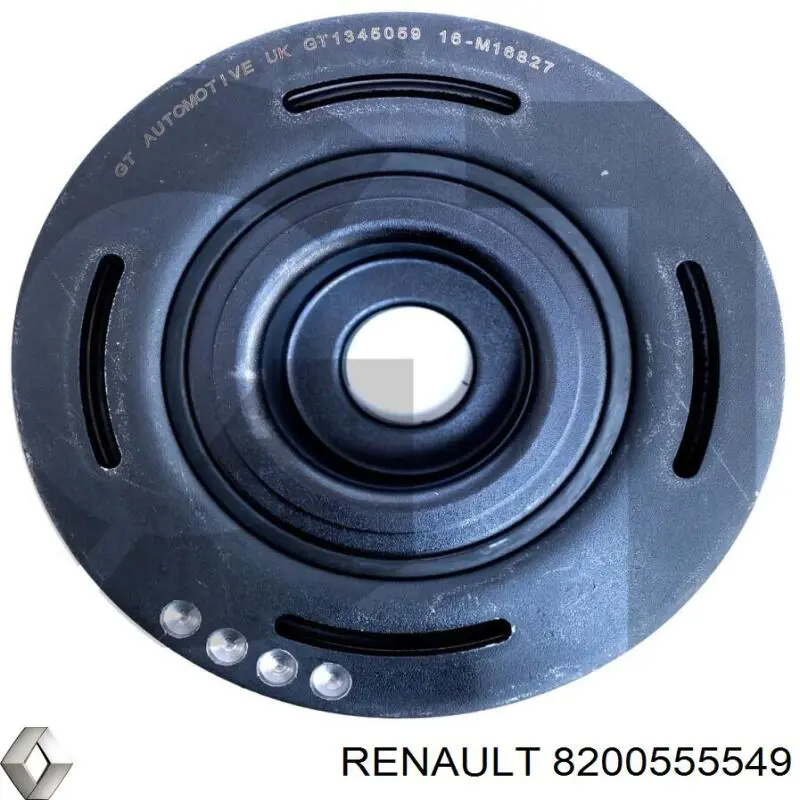 Купити 8200555549 Renault (RVI) Шків колінчастого вала