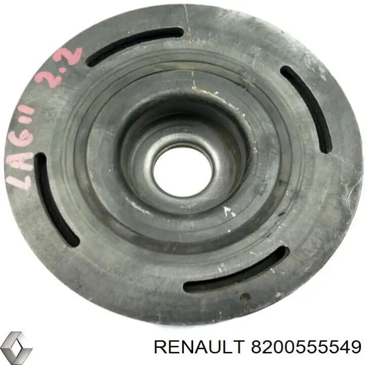 8200555549 Renault (RVI) шків колінвала