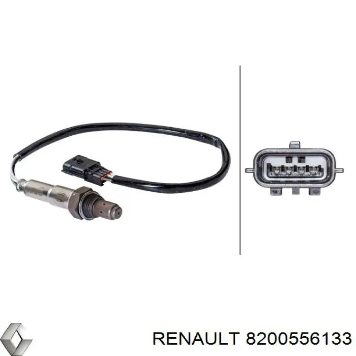Лямбдазонд, датчик кисню після каталізатора Renault (RVI) 8200556133 ціна, від 37.83 USD