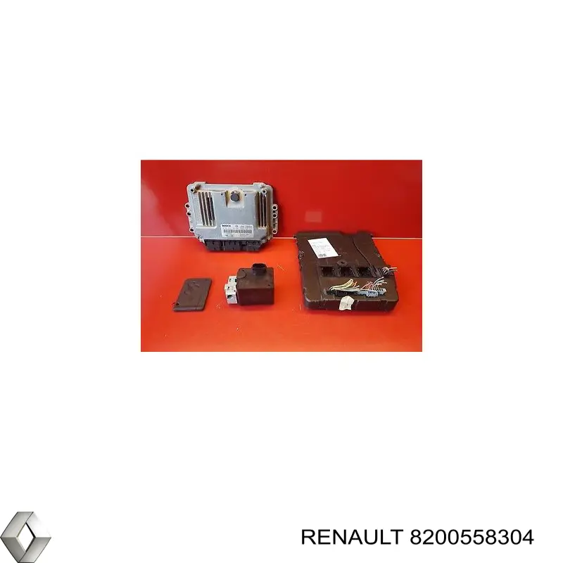 Модуль (блок) керування (ЕБУ) двигуном 8200558304 Renault (RVI)